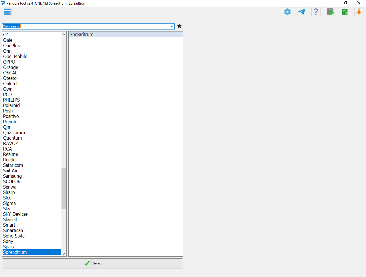 Pandora Tool latest update