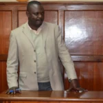 Kiambu lawyer Alex Kibunja Ngure charged at Milimani Law Courts with Kajiado land fraud worth KSh 10 million.