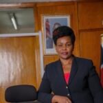 Officials and citizens at Nyayo House Immigration offices in Nairobi during visa application procedures