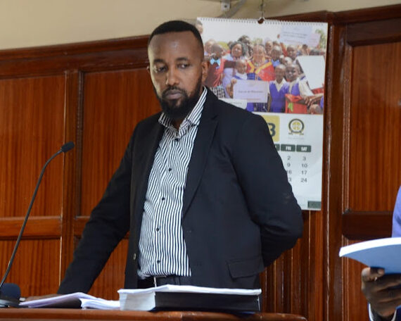 Businessman Kirimi Koome in court after being acquitted of a Sh400 million fraud case involving Stay Online Limited.