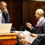 Babu Owino cross-examining a cyber forensic expert during Nuru Okanga’s court hearing at Milimani Law Courts.
