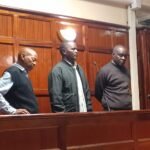 Afya Sacco fraud suspects at Milimani Law Courts
