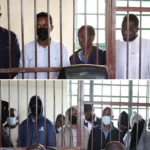 Suspects arraigned at Kahawa Law Courts over illegal issuance of Kenyan ID and passport documents.