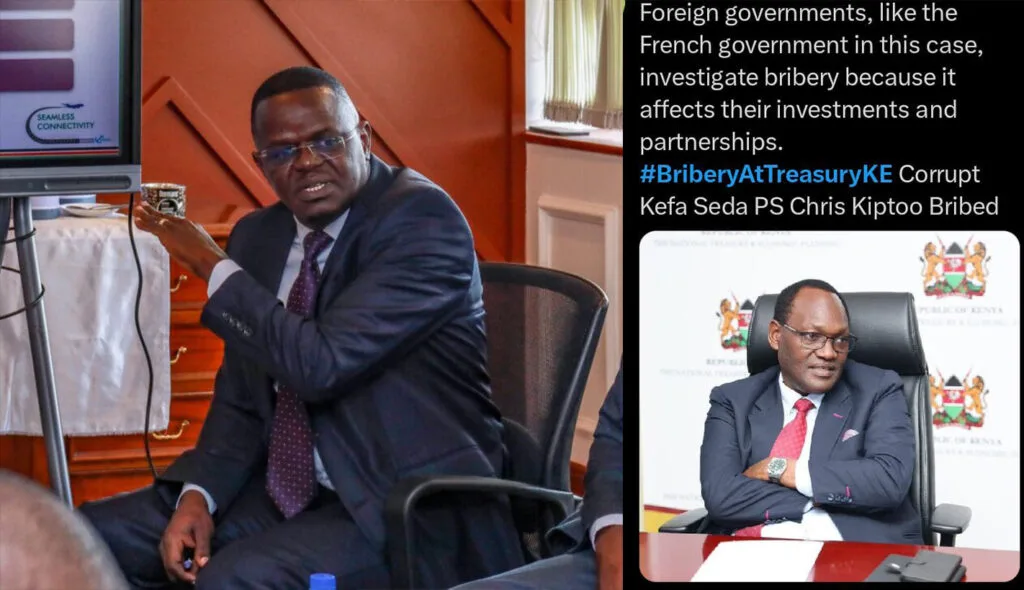 Kefa Seda and Chris Kiptoo in PPP selection controversy discussion