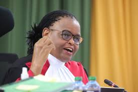 George Oraro defends Martha Koome before Justices Charles Kariuki, Lawrence Mugambi and Bahati Mwamuye in JSC case.