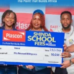 Painters using Kansai Plascon paint during the Rangi Ya Chapaa cash rewards promotion.