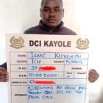 Kenya police arrest suspect over fake KDF job recruitment scam.