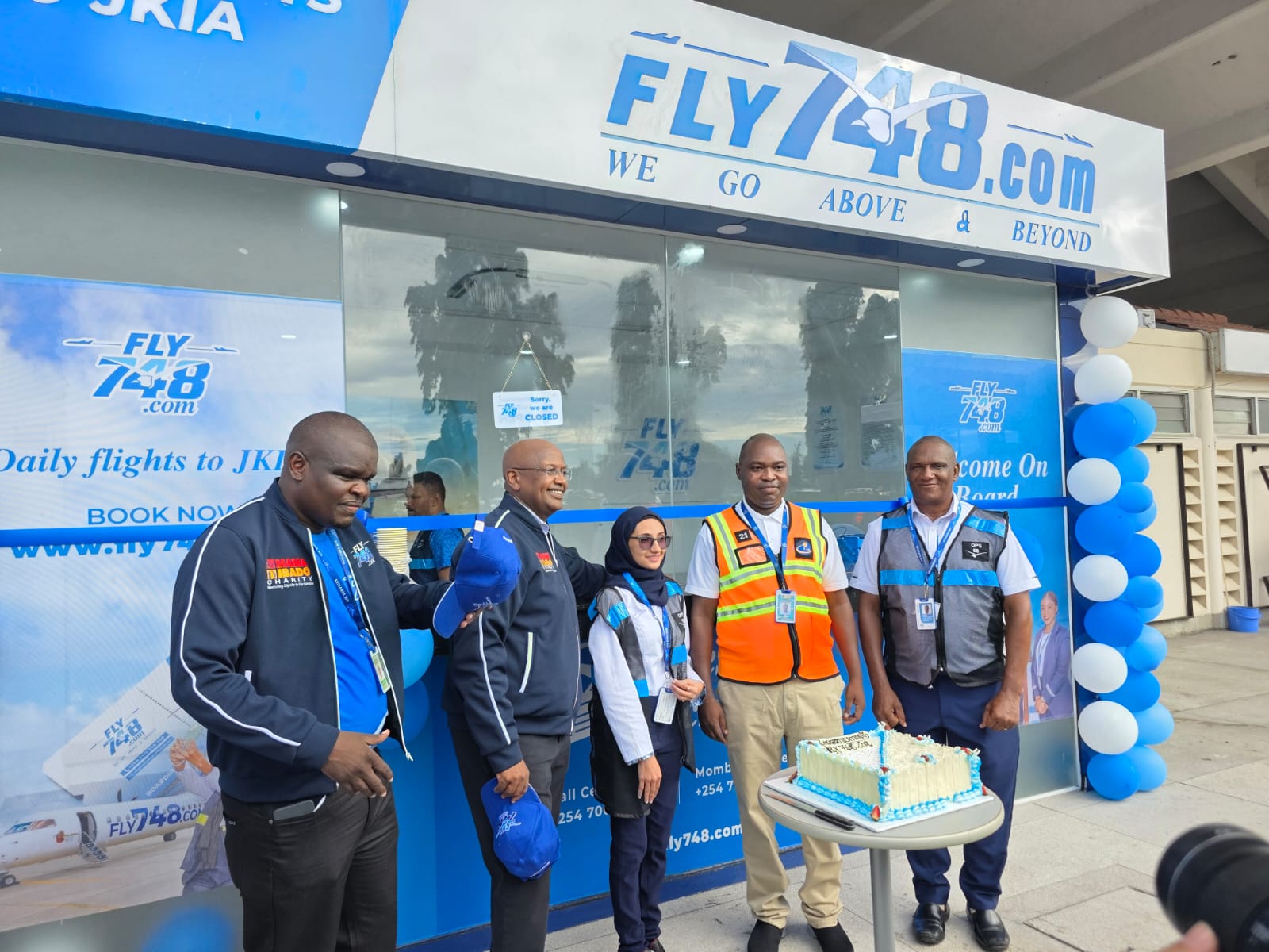 Fly 748.com relaunch Kenya flight