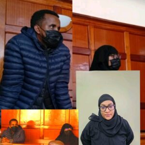 Kache Mildren Alias Jabreena Ayesha and Ahmed Bashar Mohamed in Sh57 Million Nairobi Fake Gold Scam