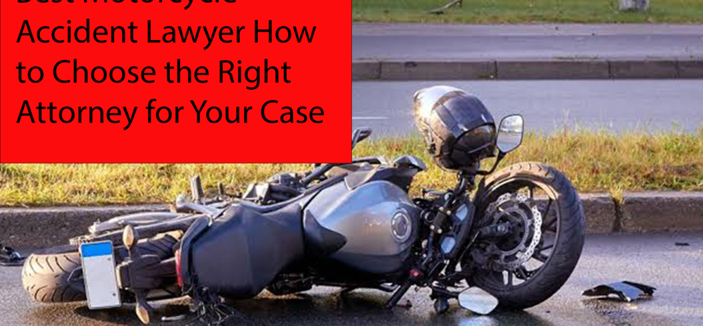 An image illustration of Best motorcycle accident lawyer for consulting