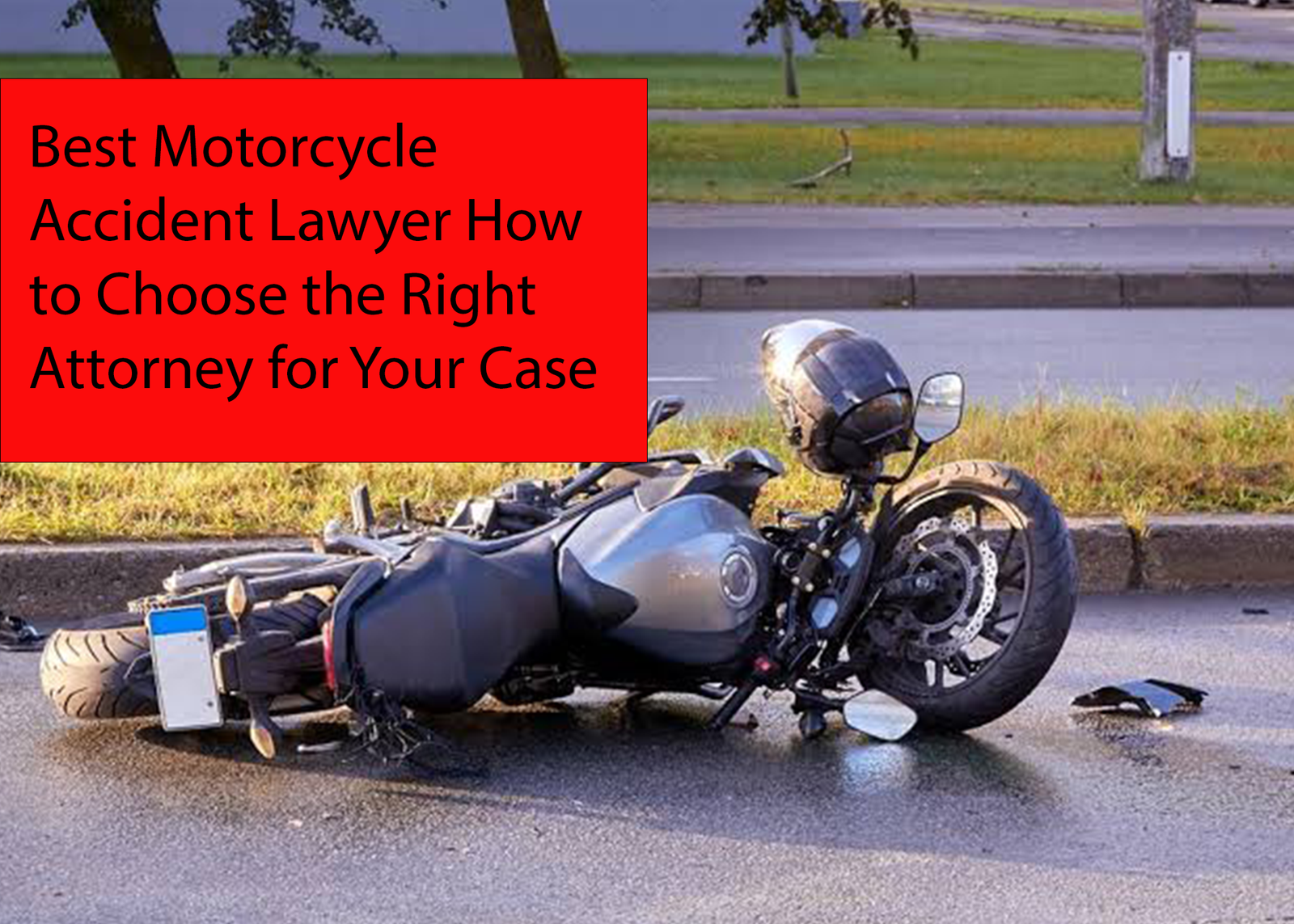 An image illustration of Best motorcycle accident lawyer for  consulting